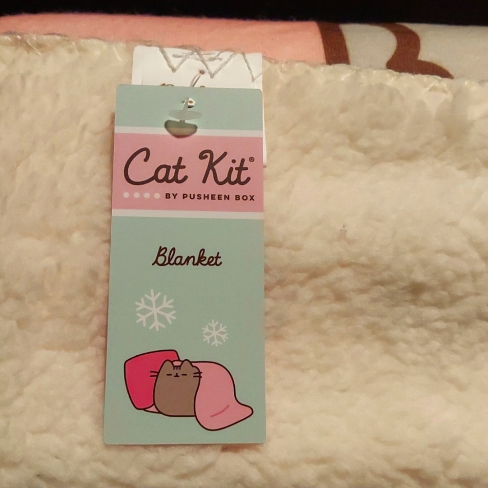 Pusheen cat blanket